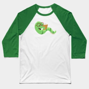 Cute funny bookworm gift Baseball T-Shirt